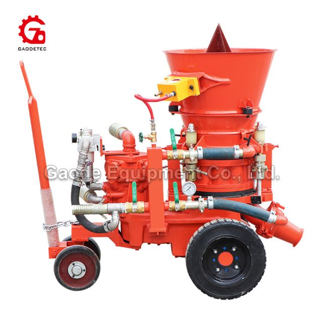 GAODETEC GZ-3AR High-Performance Refractory Gunning Machine With Dust Collection System